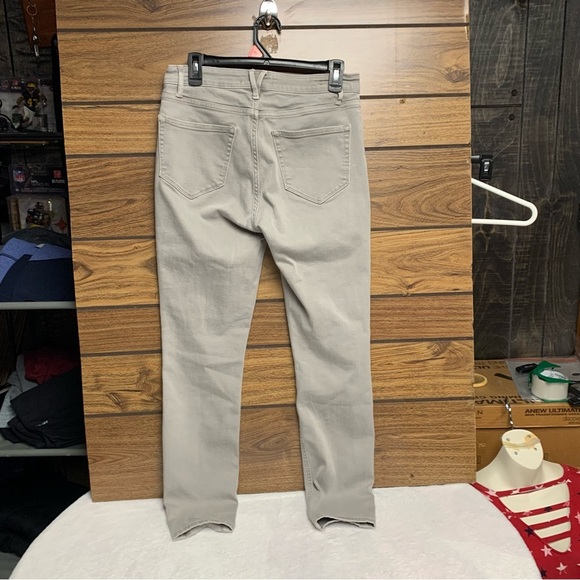 Vineyard Vines size 28 gray jeans high rise skinny no distressing - Picture 2 of 8